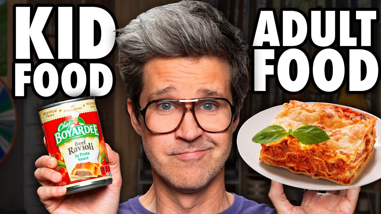 Kid Menu vs. Adult Menu (Taste Test)
