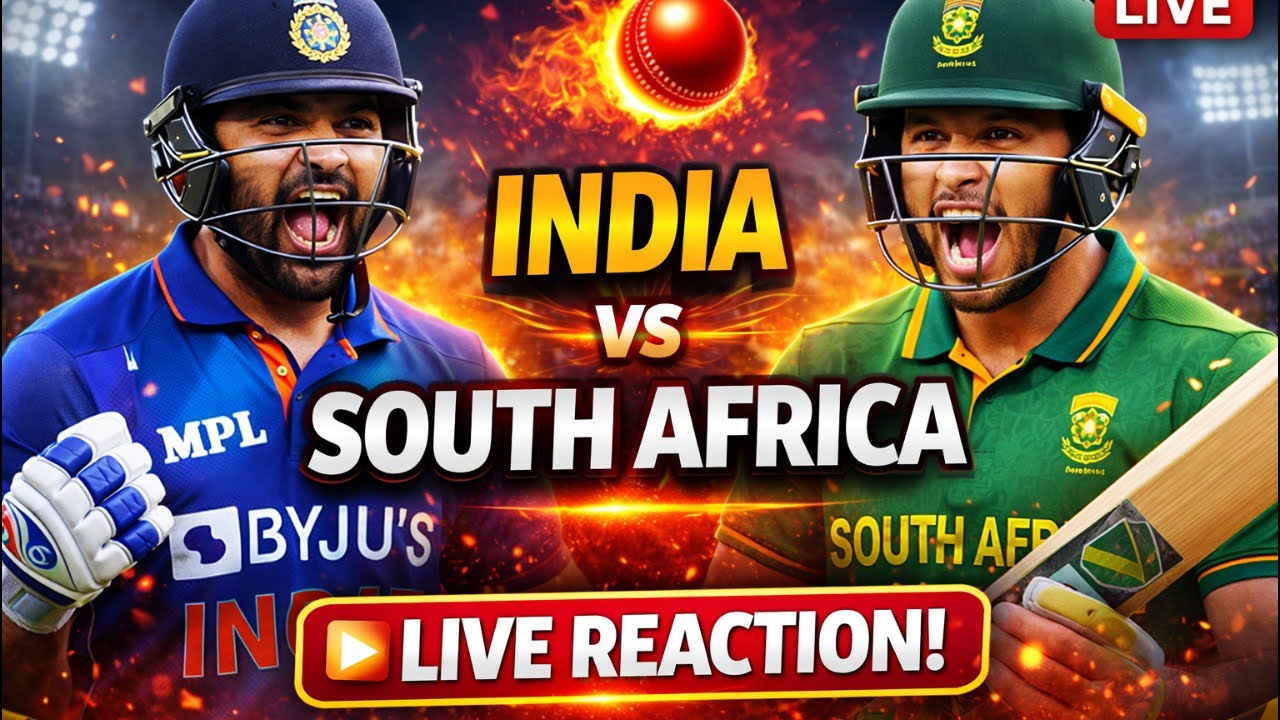 India vs South Africa T20 Live Reaction | Full Match Drama!