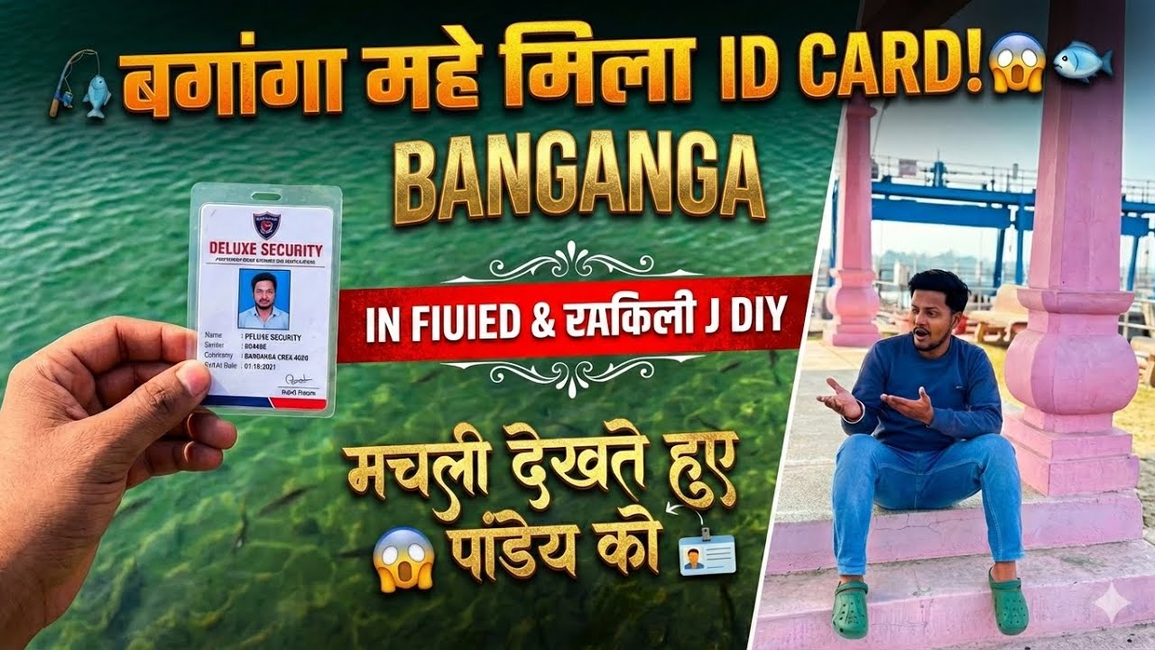 Pandey के साथ Banganga में क्या हुआ? 😲 Machali vs Mystery ID Card! 🔥