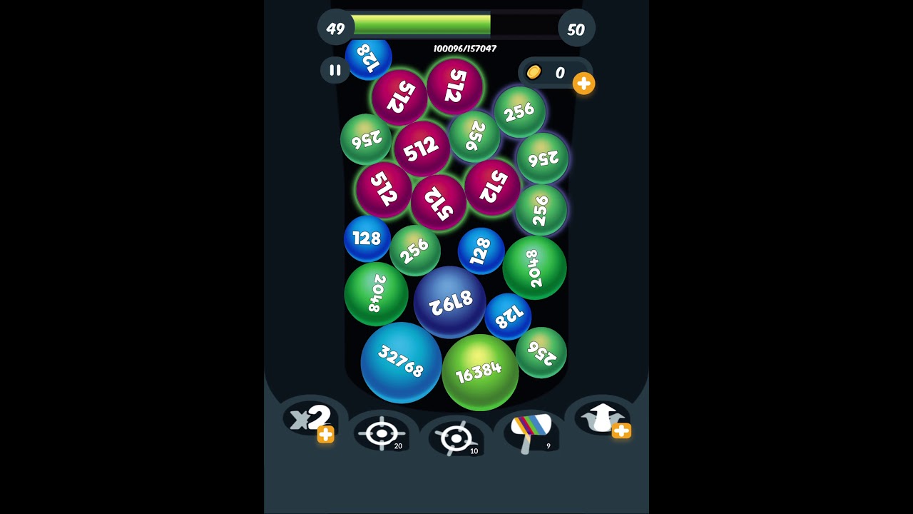 Blast to Merge | Level 48, yeayy 65536!!