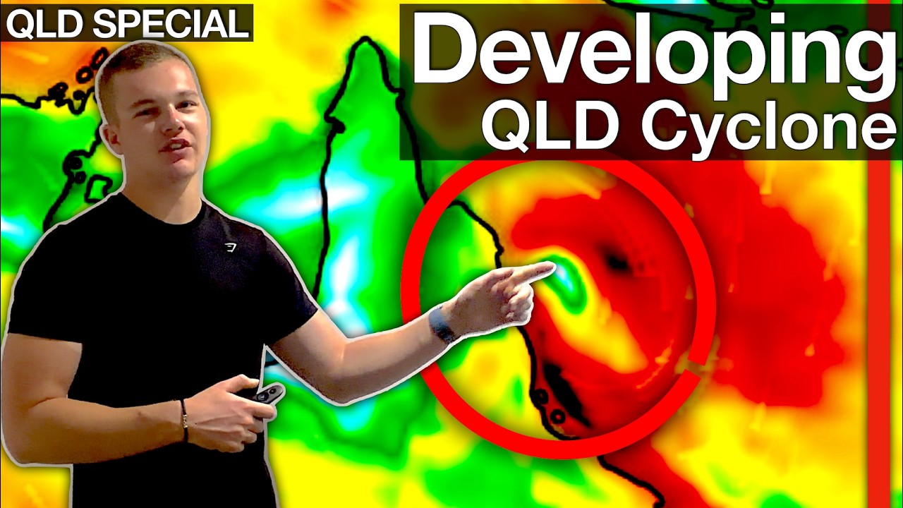 A Developing Powerful Tropical Low is Forecast to Impact Queensland This Weekend