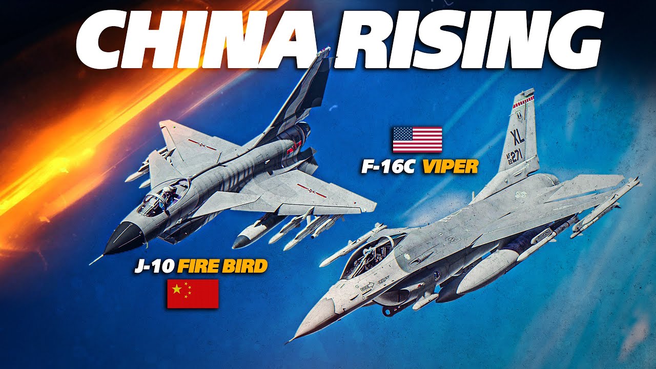 Китай поднимается | J-10 Firebird (Vigorous Dragon) против F-16C Viper | Цифровой боевой симулято...