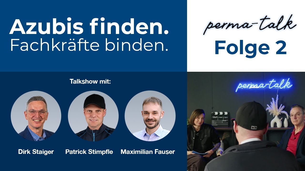 perma-talk: Azubis finden – Fachkräfte binden.