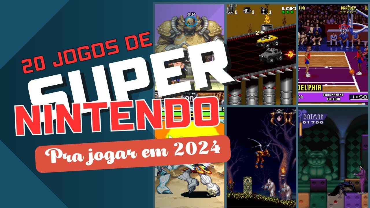 20 Jogos de Super Nintendo pra você jogar em 2024
