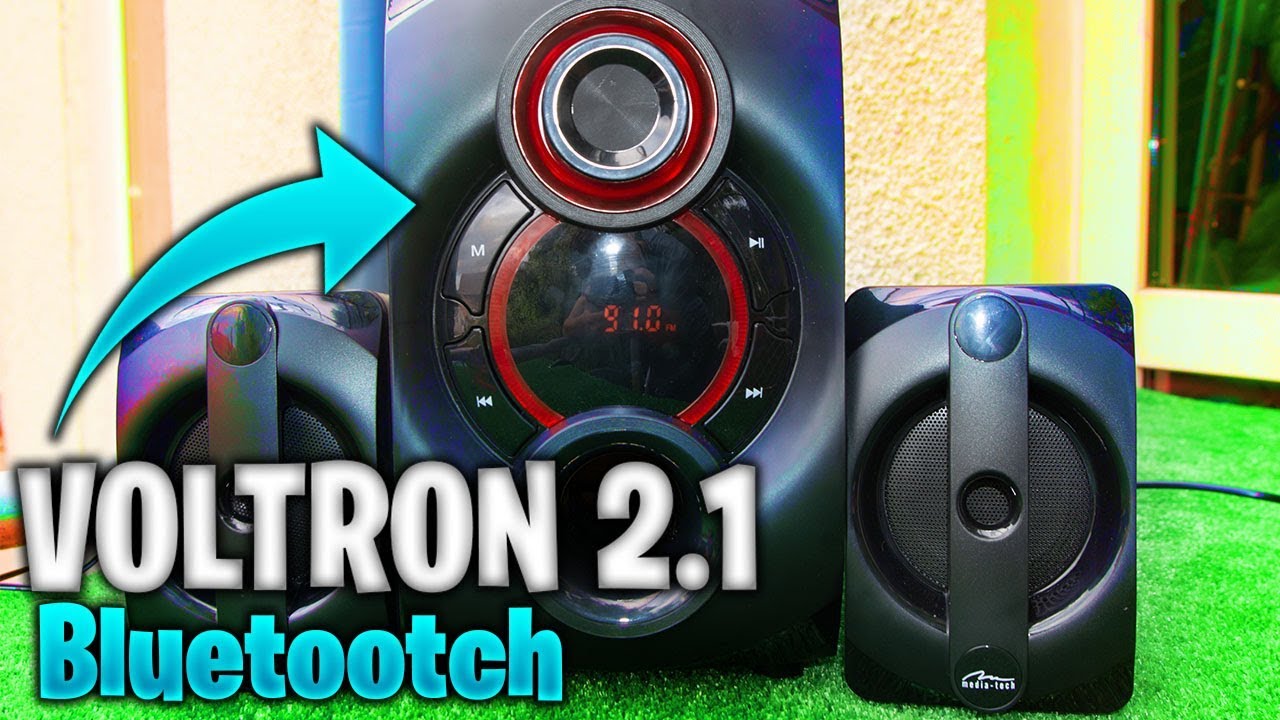 MediaTech VOLTRON 2.1 Mini WIEŻA za 180zł z dobrym BASEM! Test, Recenzja