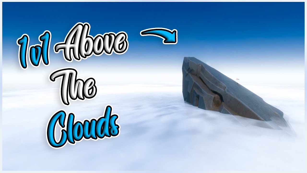 How To 1v1 *ABOVE THE CLOUDS* In Fortnite...