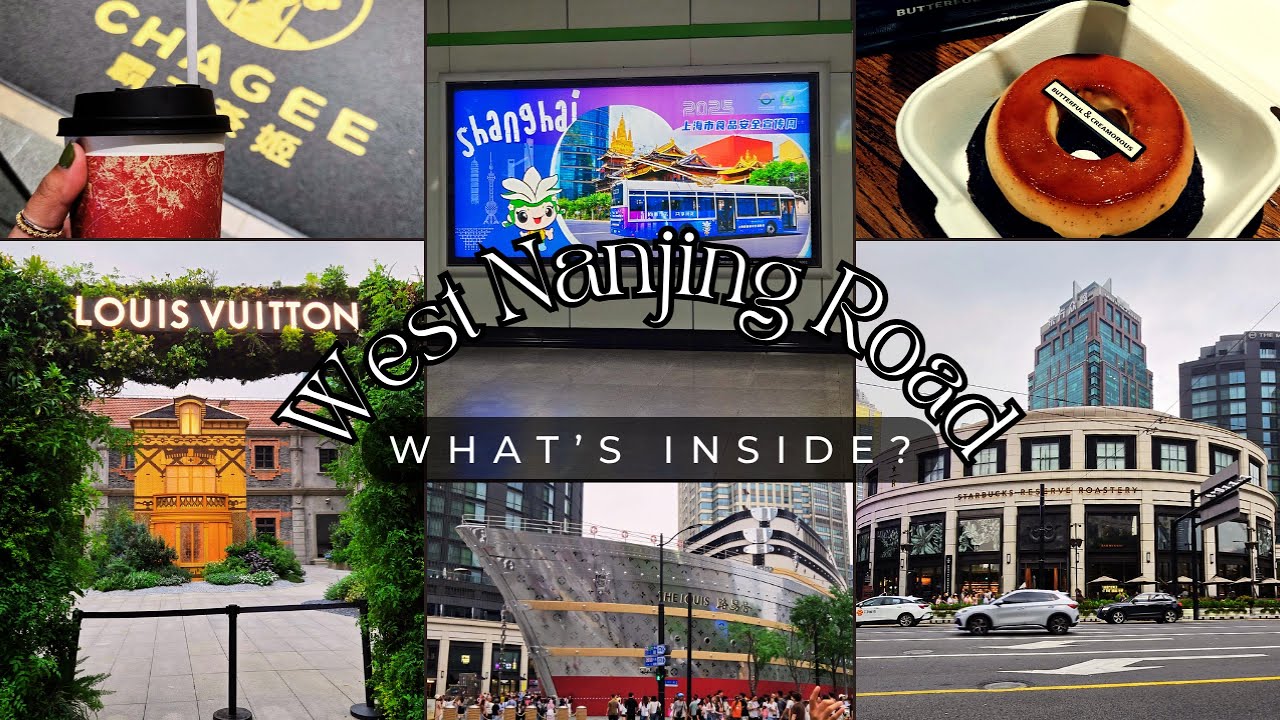 What&rsquo;s in West Nanjing Road, Shanghai? Silent Vlog | POV | 4K