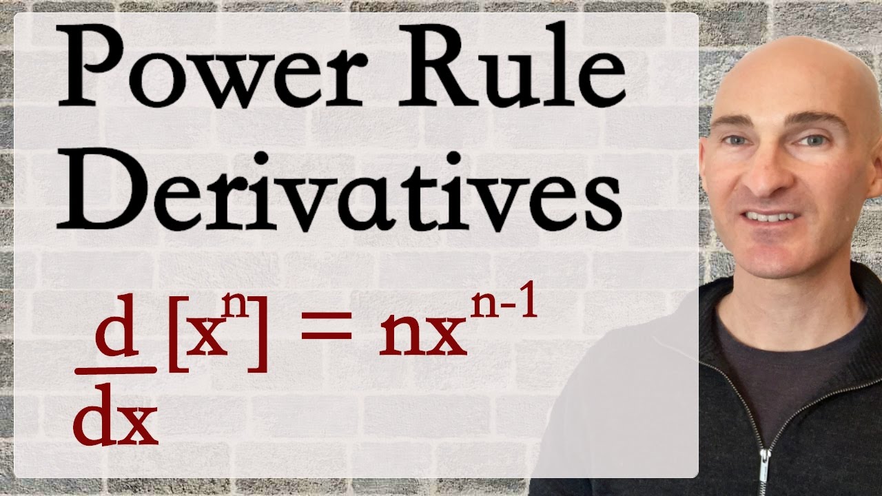 Find the Derivative Quickly Using the Power Rule