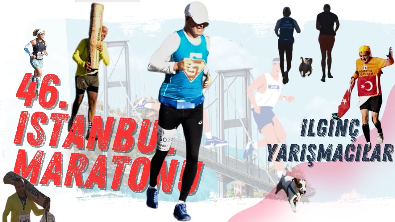 2024 İSTANBUL MARATONU İLGİNÇ YARIŞMACILAR #marathon #maraton #run #istanbul #istanbulturkey #funny