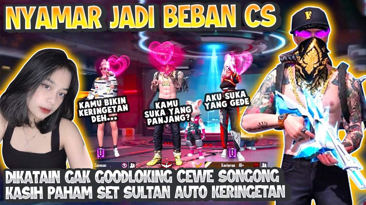 NYAMAR JADI BEBAN CS PAKE SET PANUTAN LETDA HYPER MALAH DIGOMBALIN 2 CEWE AUTO NGAMUK SAMPE GA FOKUS