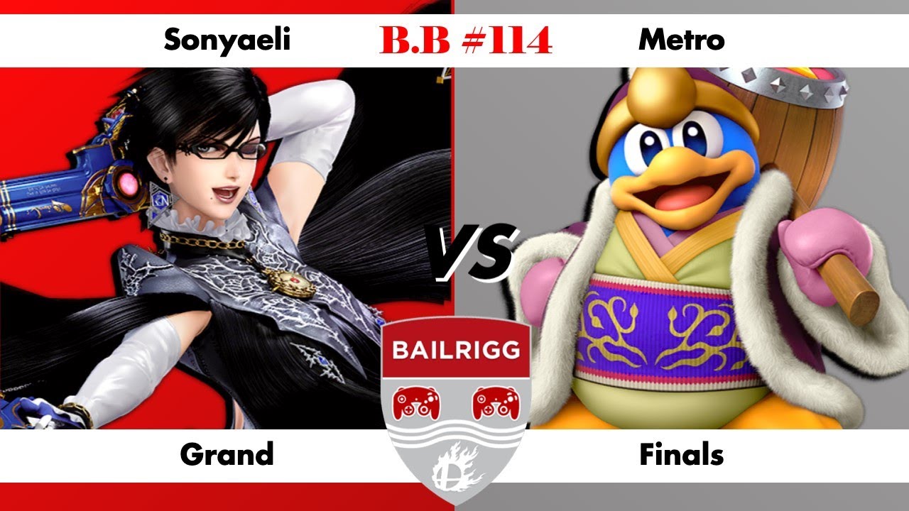 Sonyaeli (Bayonetta) vs Metro (King Dedede) Grand Finals Bailrigg Bitesized