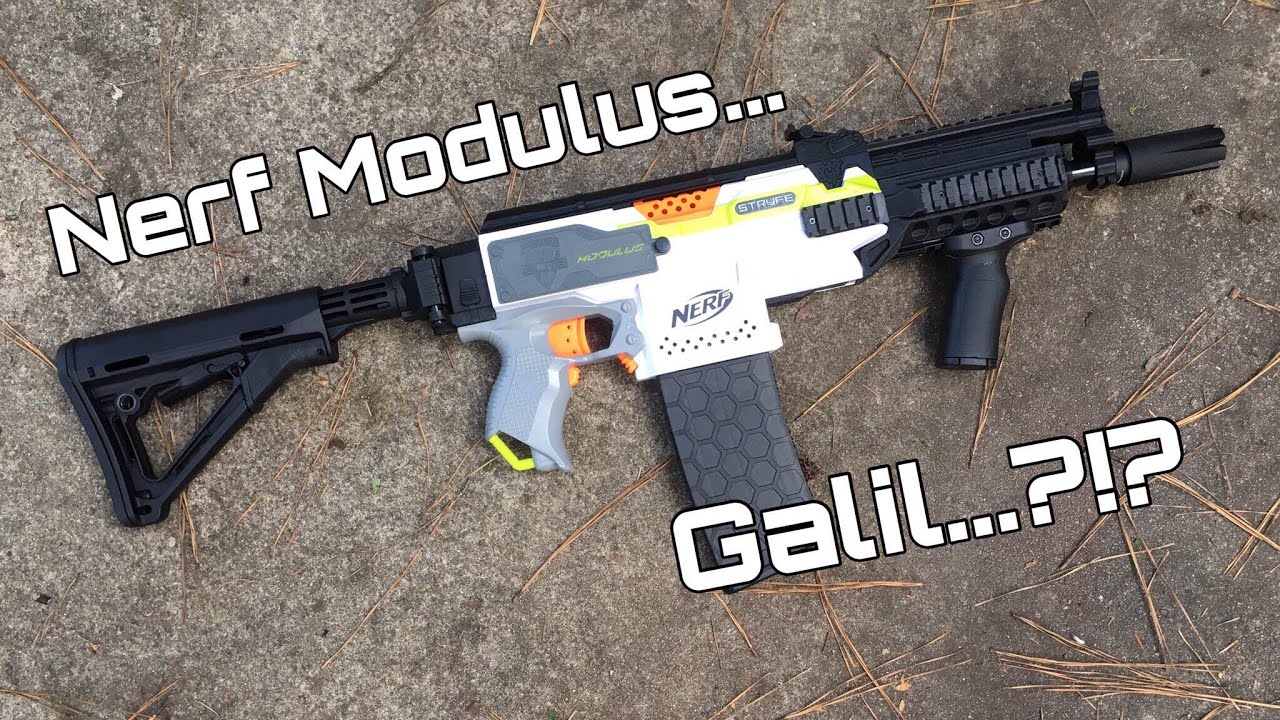 Nerf Modulus Galil From COD: Black Ops