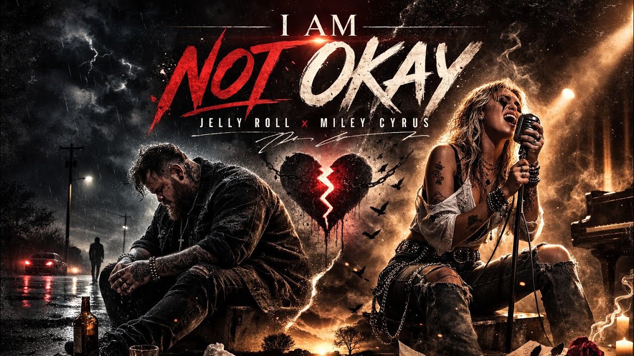 Jelly Roll ft Miley Cyrus - I am not okay 