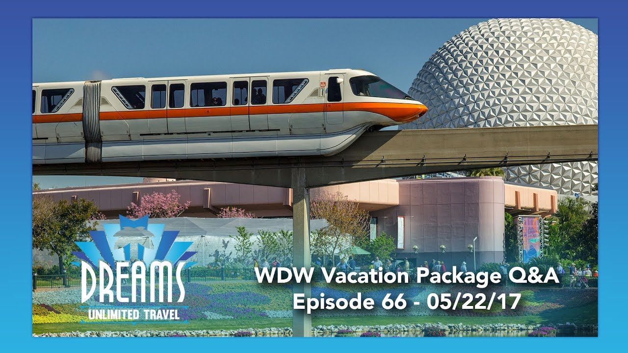 Walt Disney World Vacation Package Question & Answers Part 2 | 05/22/17