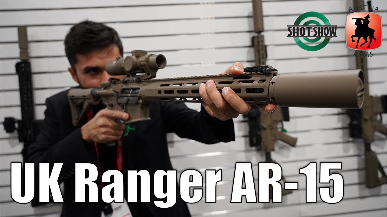 Die neue Waffe der UK Ranger - Knights Armament KS-1 -  SHOTSHOW 2024