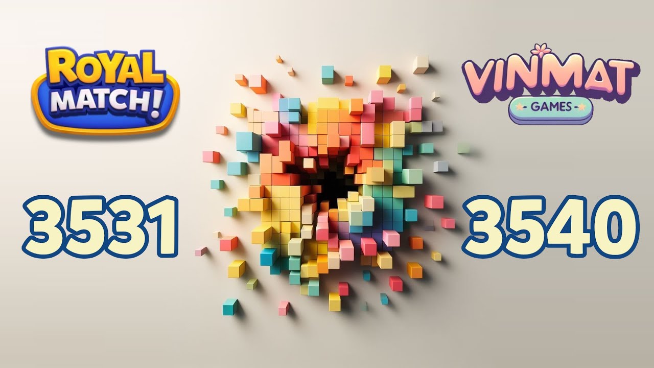 Royal Match - Level 3531 - Level 3540 Gameplay #games #royalmatch #gameplay #royalmatchgameplay