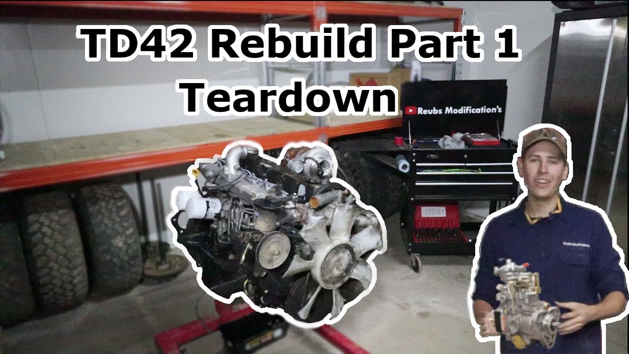 TD42 Rebuild Part 1: Disassembly