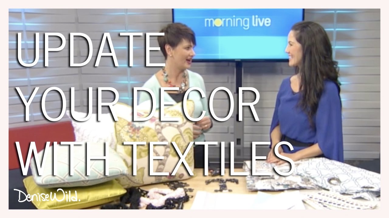 Update Your Decor With Soft Furnishings (Morning Live)