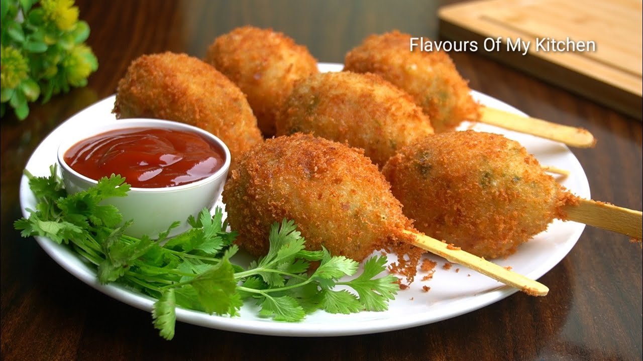 New Egg Lollipop (Iftar Party Snacks) | पार्टी में आलू ब्रेड अंडे का मजेदार लॉलीपॉप कैसे बनाएं