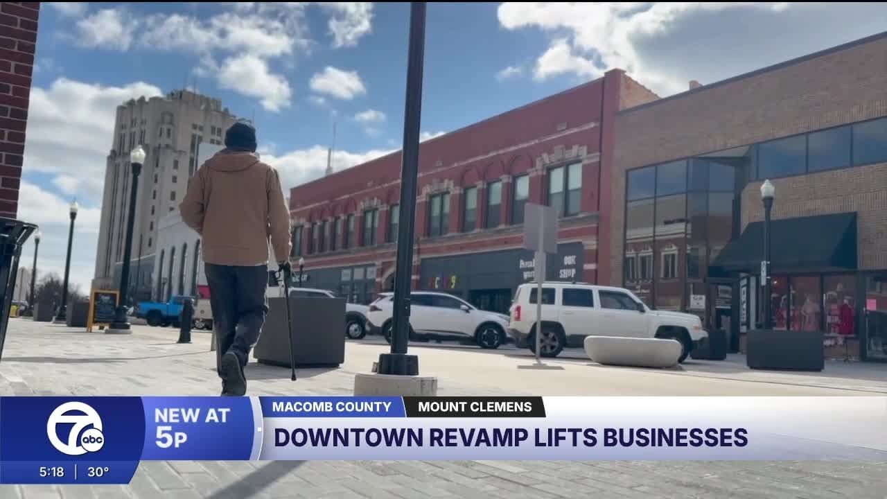 Downtown Mount Clemens revamp helps lift businesses