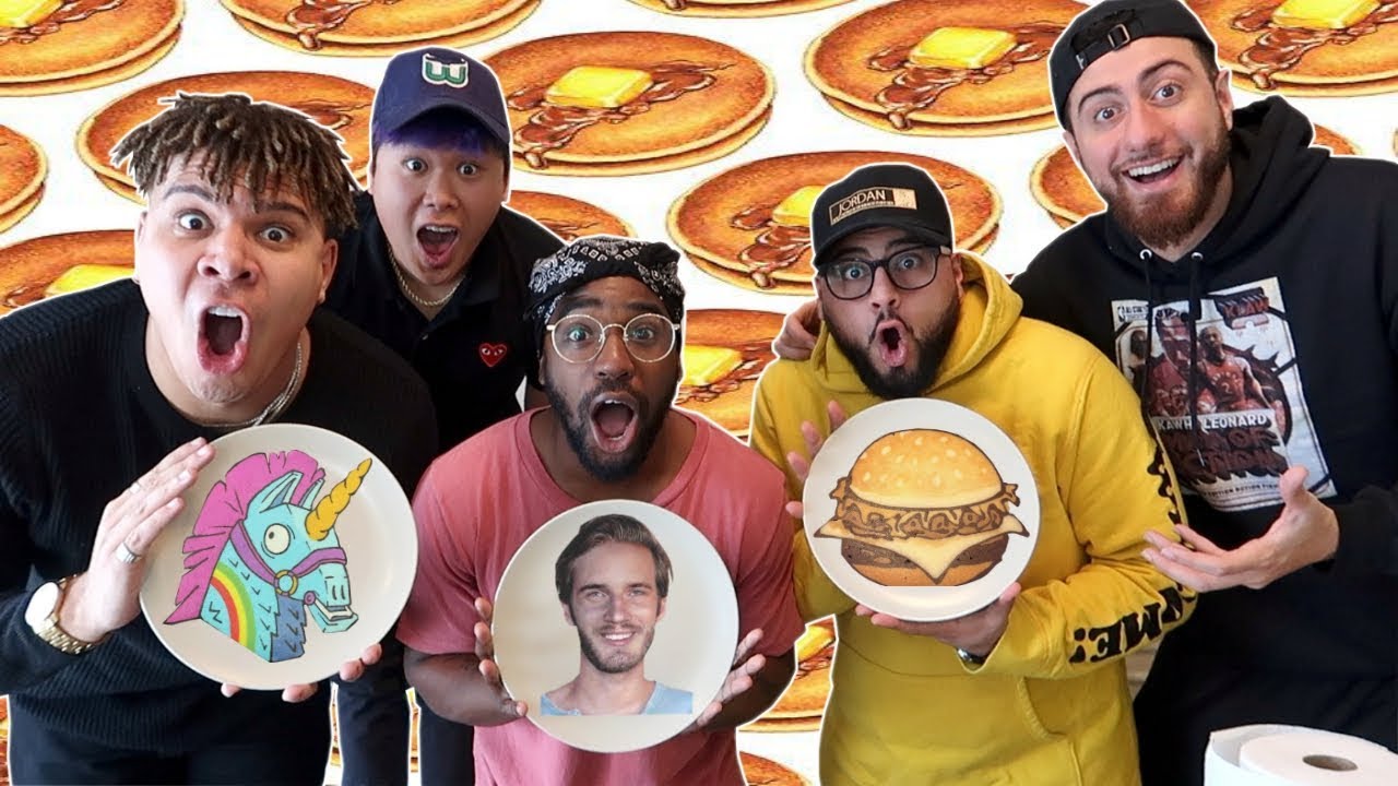 PANCAKE ART CHALLENGE PART 3 (FT ALBOE)