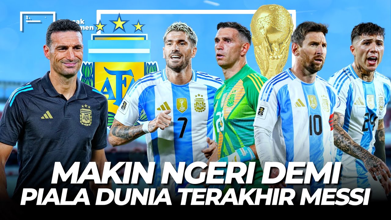 Beban Messi Dipastikan Berkurang Veteran Gacor Didukung Wonderkid Incaran Madrid Chelsea - Argentina