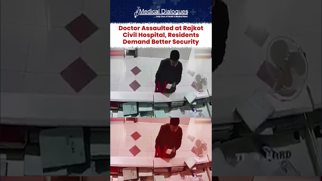 Doctor Assaulted at Rajkot Civil Hospital, Residents Demand Better Security