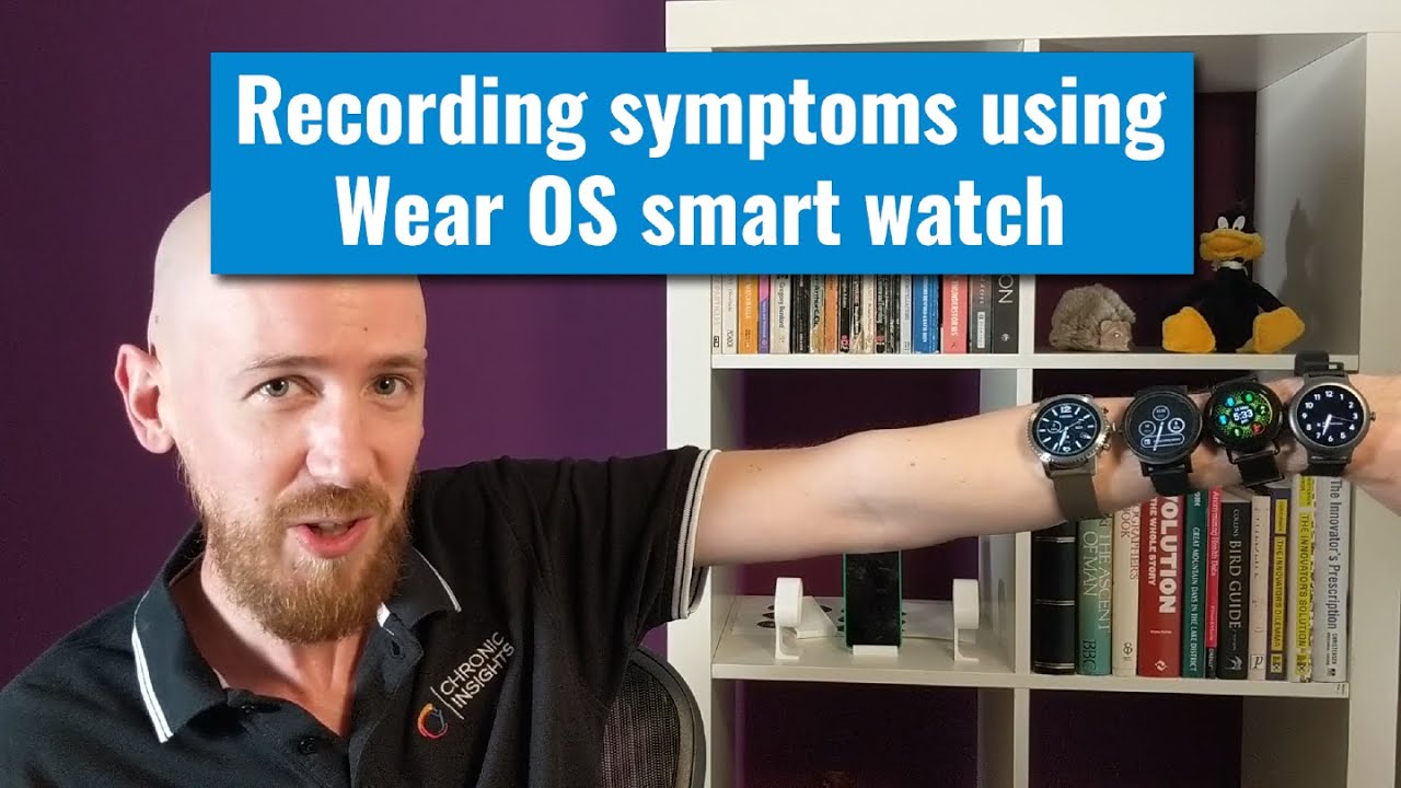Record symptoms using Chronic Insights app for Wear OS
