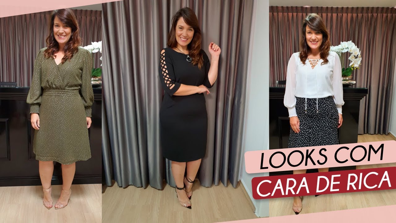 LOOKS COM CARA DE RICA - MODA EXECUTIVA