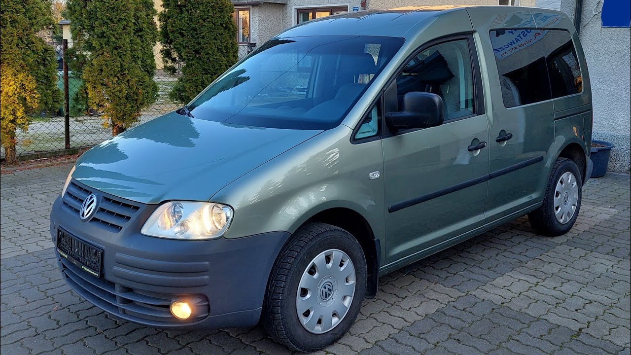 ✅️Volkswagen Caddy LIFE 2007r  1.9 TDI prezentacja auta