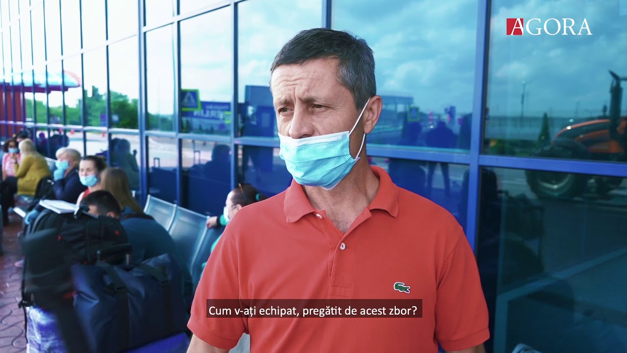 Cursele aeriene regulate de pasageri au fost reluate pe Aeroportul Internațional Chișinău