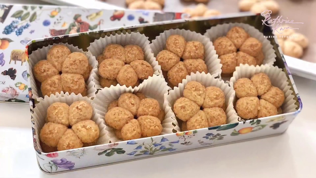 Nestum Cereal Cookies - Eggless Cookies 麦片酥饼