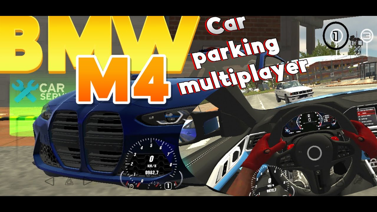 Rea Gaming World |  Car Parking Multiplayer | BMW M4 #viral