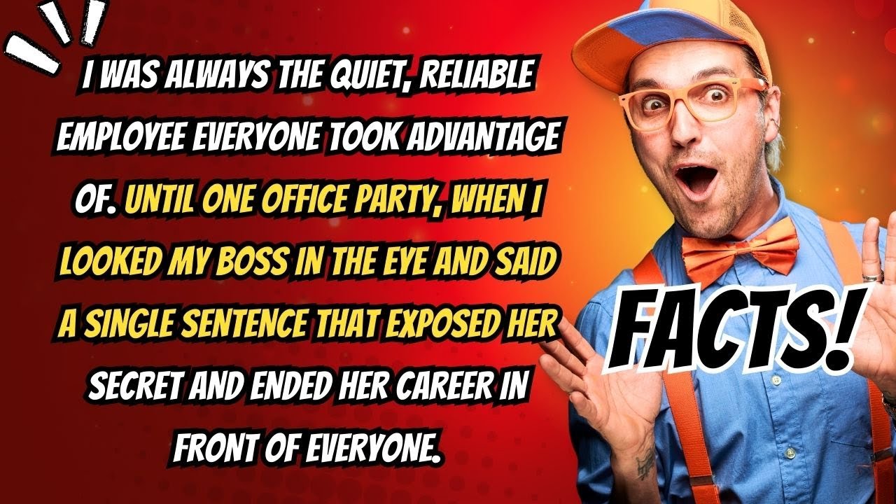 I Was Always The Quiet, Reliable Employee Everyone Took Advantage Of. Until One Office Party