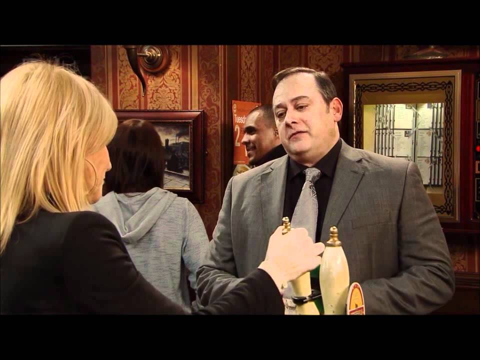 Tina scenes Coronation Street 19 April 2012