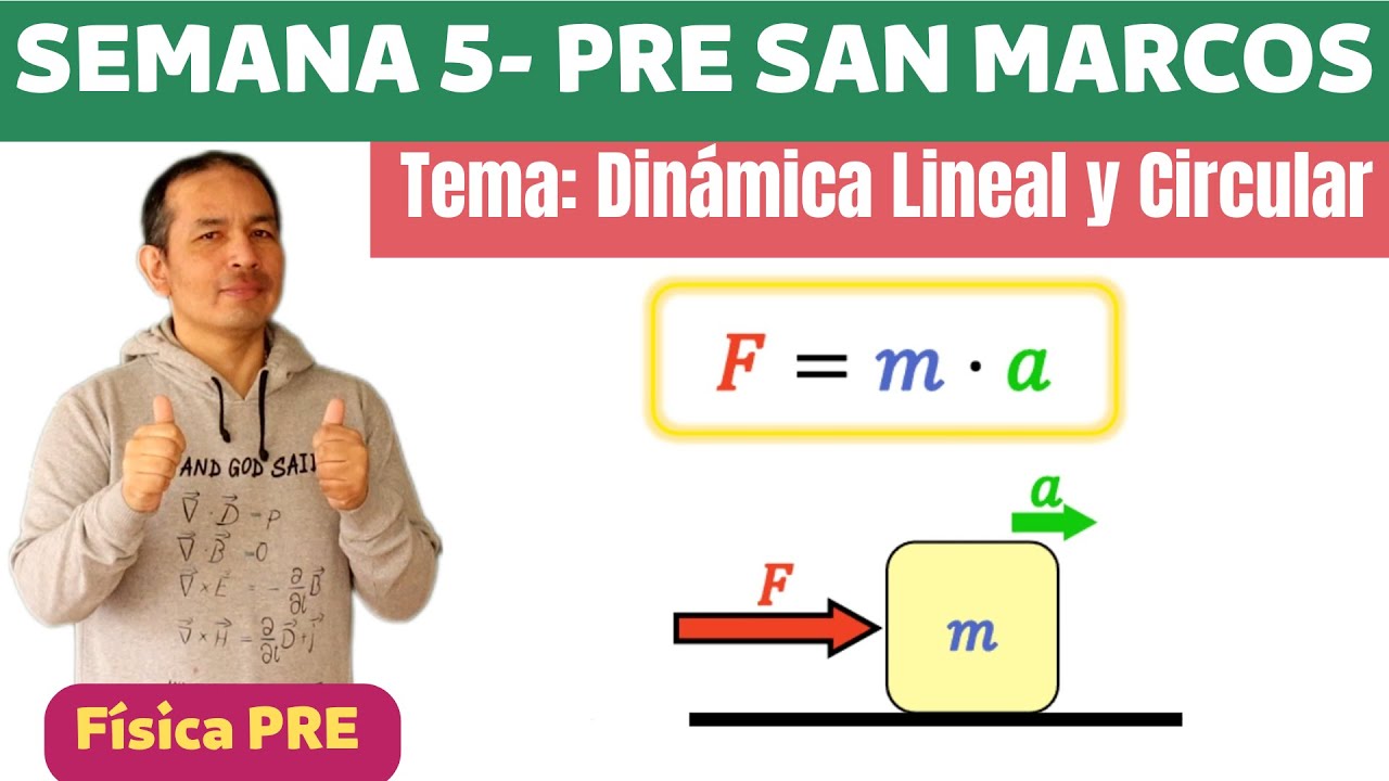 Dinámica Lineal y Circular  (Semana 5-Pre San Marcos)
