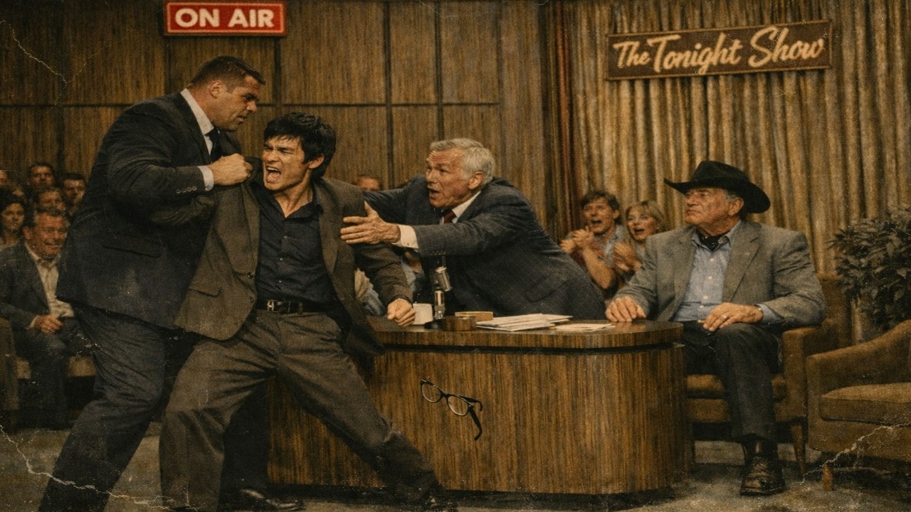 John Wayne Watched His Bodyguard Grab Bruce Lee on Johnny Carson — It Ended Instantly