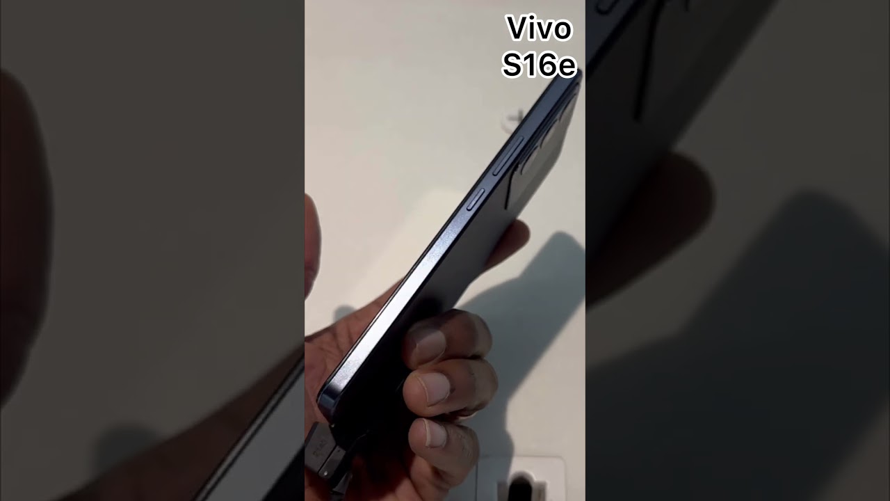 An&aacute;lise do design do Smartphone Vivo S16e: eleg&acirc;ncia e funcionalidade em um s&oacute; aparelho