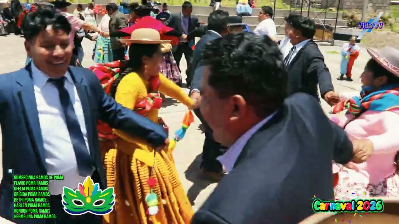 TRADICIÓN Y FORTALEZA EN TUTAKANI SANTA LUCÍA / CARNAVAL 2026 🏔️🎺