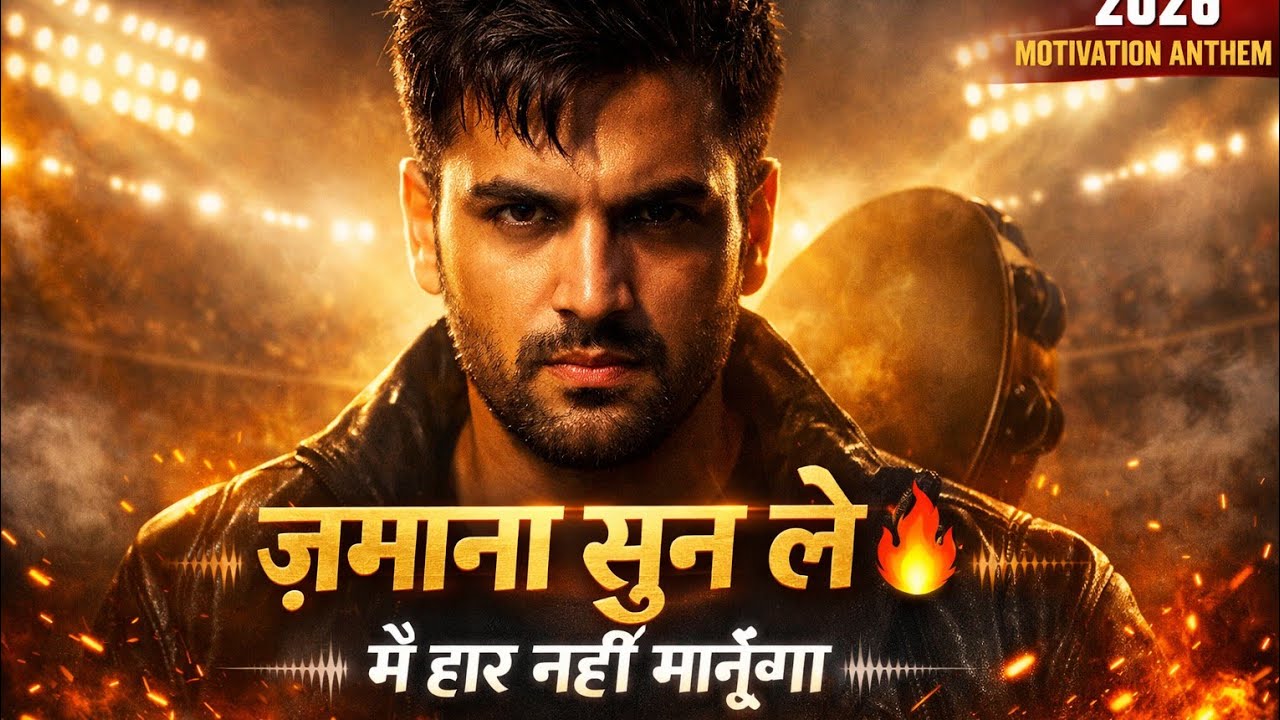Powerful):ज़माना सुन ले | Aggressive Motivational Hindi Song 2026 | High Energy Echo Anthem 🔥