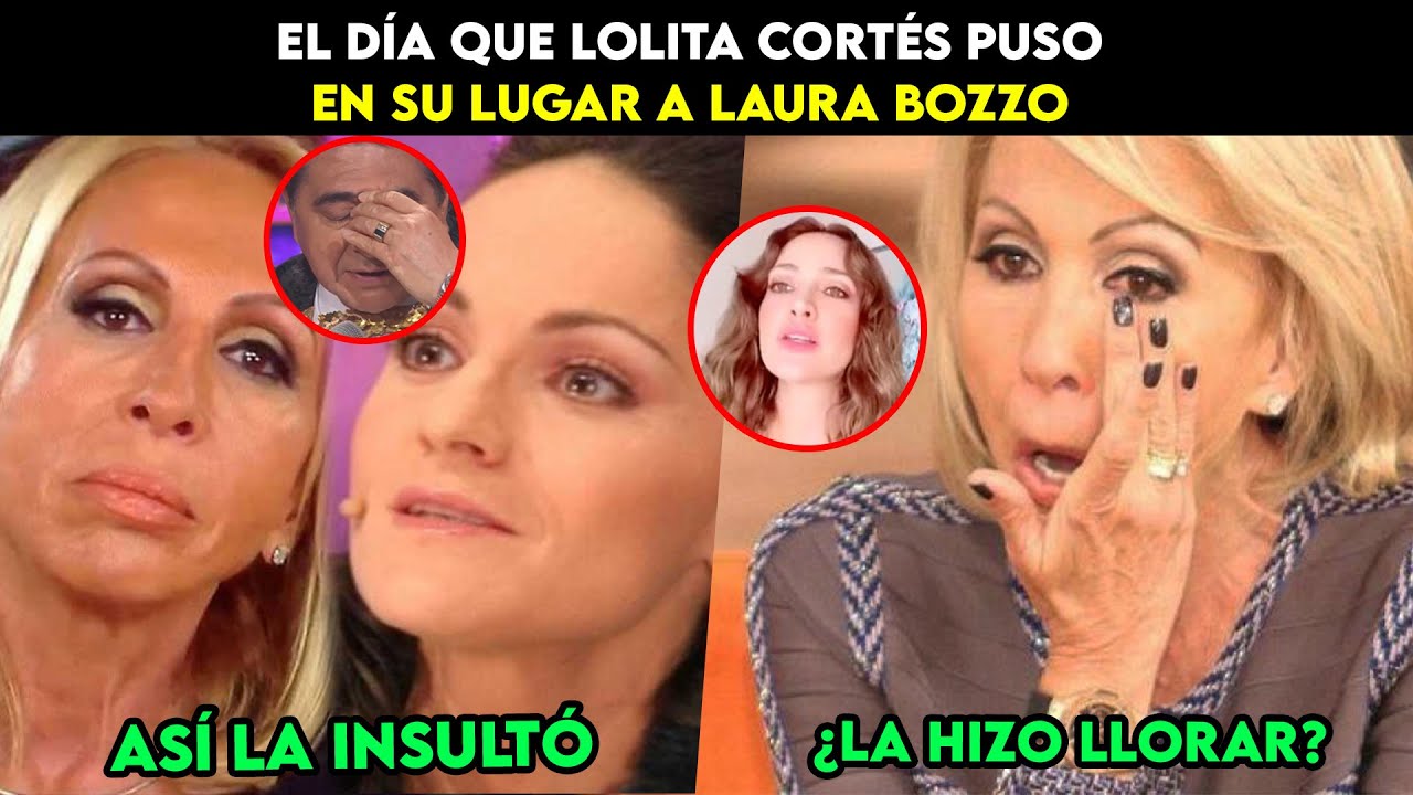 El día que Lolita Cortés puso en su lugar a Laura Bozzo.