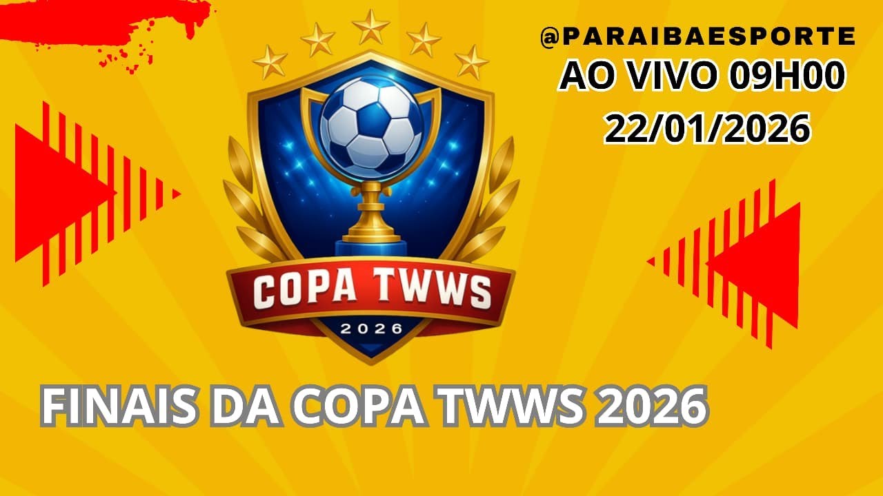 FINAIS DA COPA TWWS AO VIVO DIA 22/01/2025