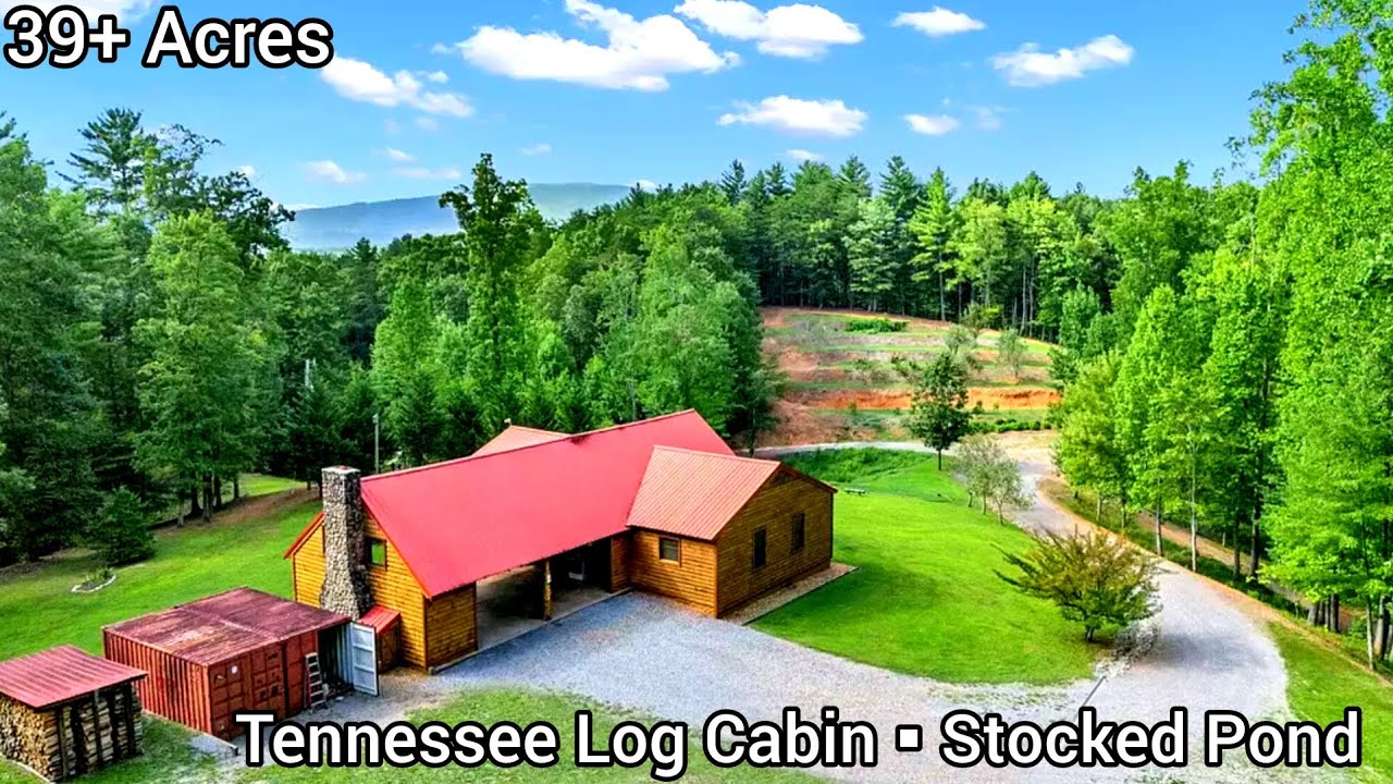Tennessee Farms For Sale | 38+ Acres | Cabins With Land | Tennessee Land For Sale | Pond
