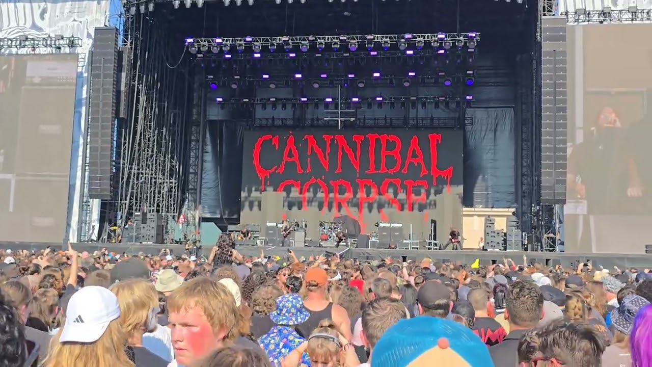 Cannibal Corpse, live at Louder Than Life 2025, Louisville, KY. 9/18/2025
