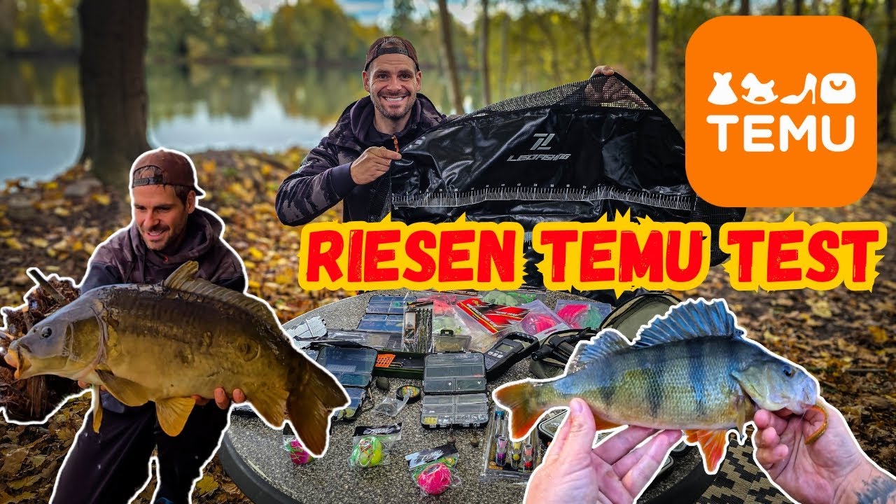 Temu Angelzubehör Test! Unboxing u. Praxistest! Karpfen- Finess und Meeresangeln