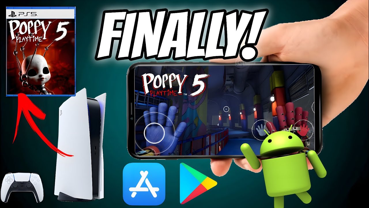 Наконец-то вышла 5 глава Poppy Playtime для мобильных устройств и консолей!!😍 - Android и iOS (ОГ...