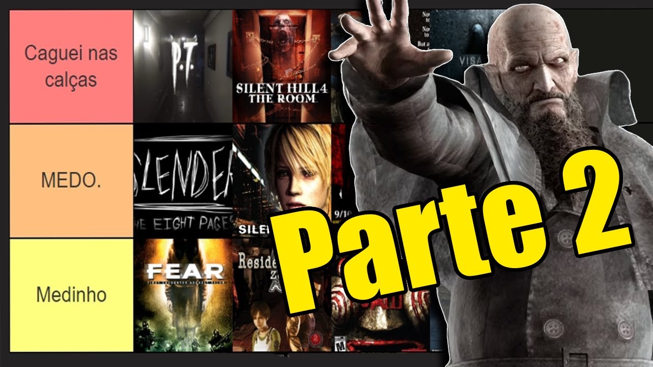 Rankeando os Jogos de Terror que vocês mandaram!