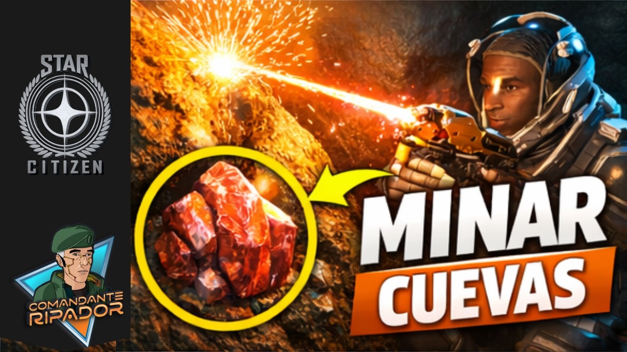 💎 Guía para MINAR a pie en CUEVAS | Star Citizen