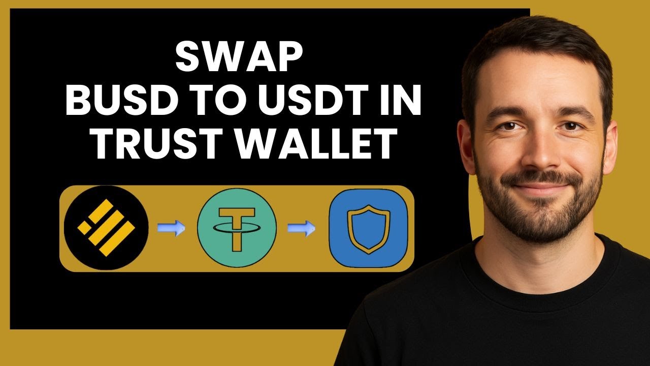 Easy BUSD to USDT Swap Using Trust Wallet