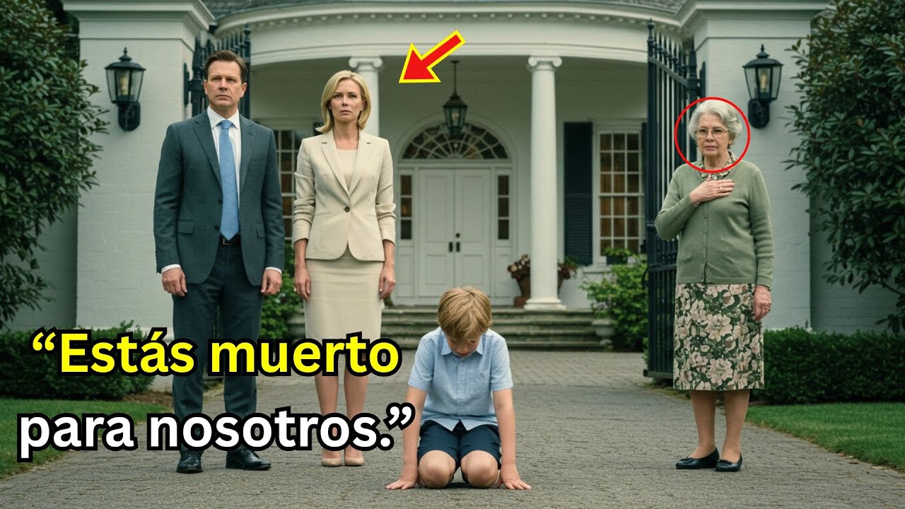 El niño que fue echado de cas. Años después volvió con su niñera y regresó con honor.